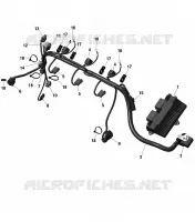 Elektrisch - Motor kabelboom