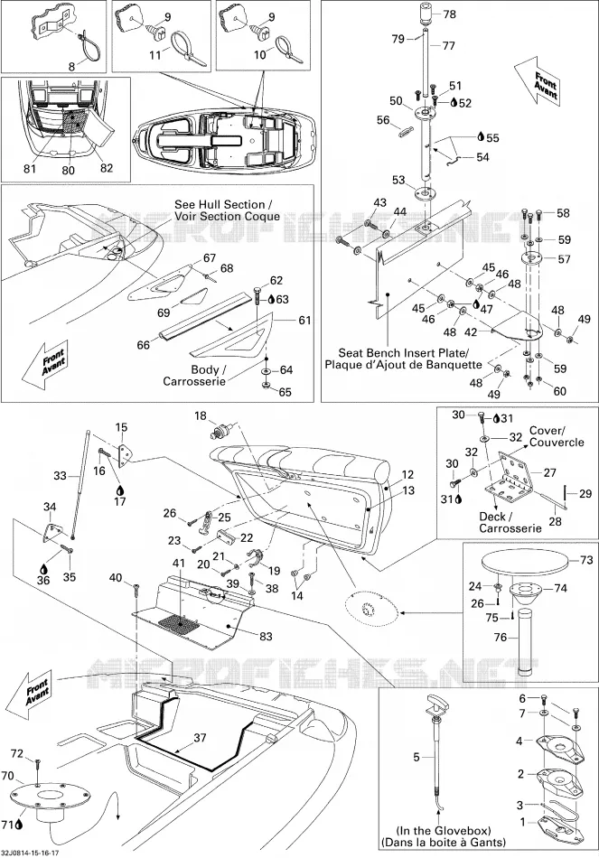 Motorruimte en accessoires