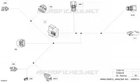 08- ELEKTRISCH HARNAS - STEERING WIRING HARNESS - 278004322