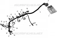 KABELBOOM EN ELEKTRONISCHE MODULE