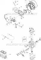 Olie-injectiepomp en roterende klep