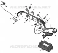 KABELBOOM EN ELEKTRONISCHE MODULE