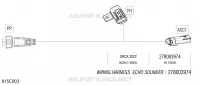08- ELEKTRISCH HARNAS - ECHO SOUNDER WIRING HARNESS - 278003974