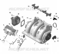 Motor - Inlaatspruitstuk