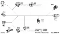 08- ELEKTRISCH HARNAS - STEERING WIRING HARNESS - 278003780