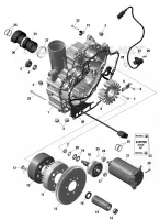 Magneto / elektrische starter