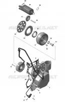 01- ROTAX - MAGNETO AND ELEKTRISCH HARNAS STARTER