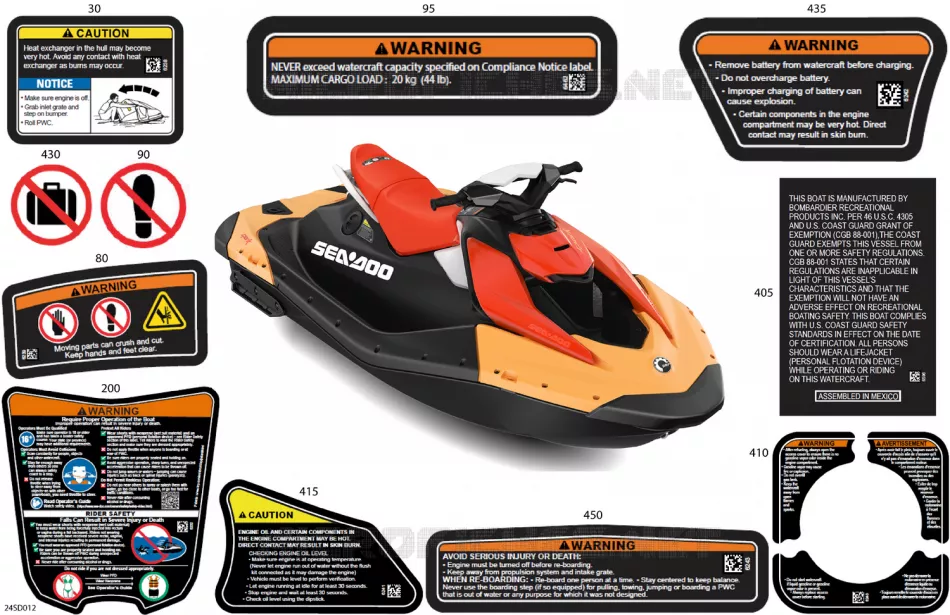 07- BODY - WARNING DECALS