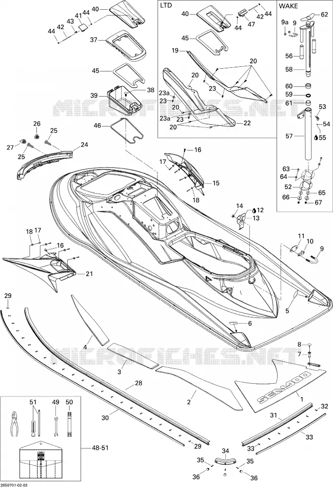 09- CARROSSERIE, VUE ARRIèRE