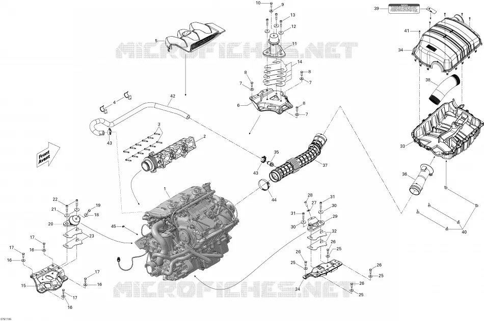 Motor, Inlaatdemper