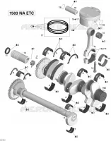 Krukas, zuigers en balansas