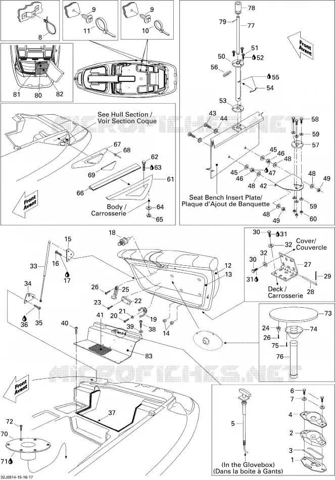 Motorruimte en accessoires