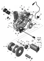 01- ROTAX - MAGNETO AND ELEKTRISCH HARNAS STARTER