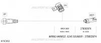 08- ELEKTRISCH HARNAS - ECHO SOUNDER WIRING HARNESS - 278003974