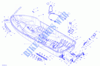 CARROSSERIE voor Sea-Doo RXT-X aS 260 & RS (aS: ADJUSTABLE SUSPENSION) 2013