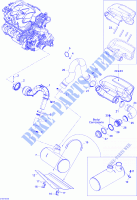 UITLAATSYSTEEM voor Sea-Doo GTI 4-TEC SE ( SPECIAL EDITION ) 2007