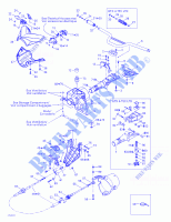 Stuursysteem voor Sea-Doo GTX 4 TEC SUPERCHARGED 2003