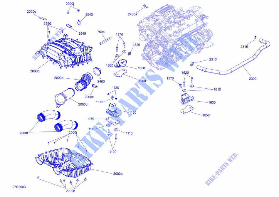 Motor voor Sea-Doo GTI SE 170 2020